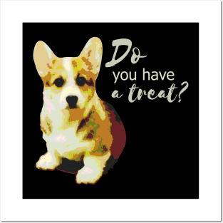 Vintage Puppy Corgi Posters and Art